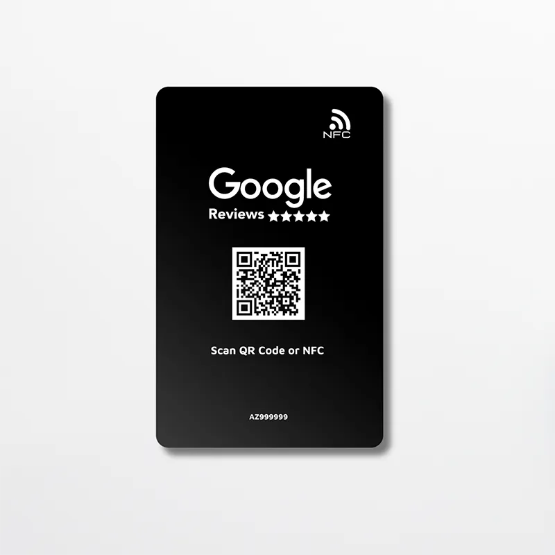 Carte Google Reviews NFC (pour avis Google)